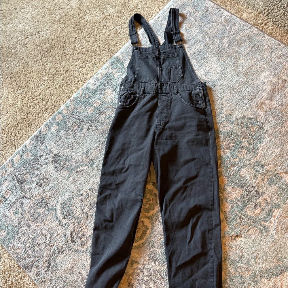 Free People Charcoal Women's overalls